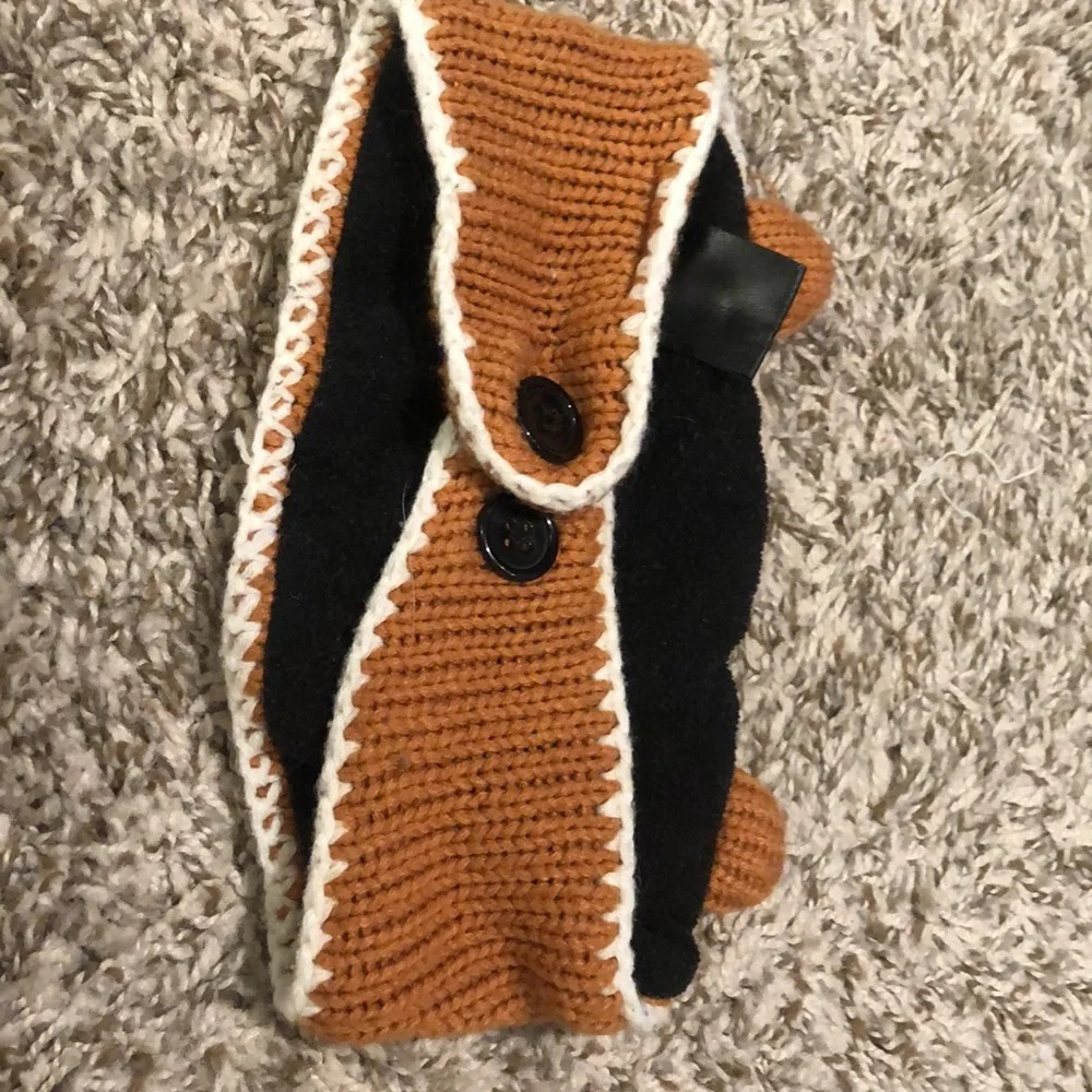 D&Y Lion head knit headband
